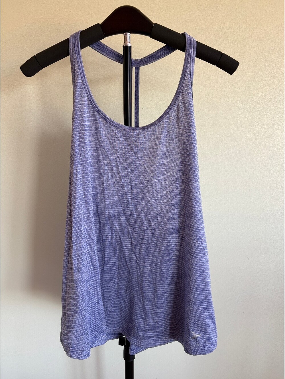 Old Navy Active Women’s Medium Blue Go-Dry Strappy Back Workout Tank Top